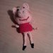 peppa pig all'uncinetto