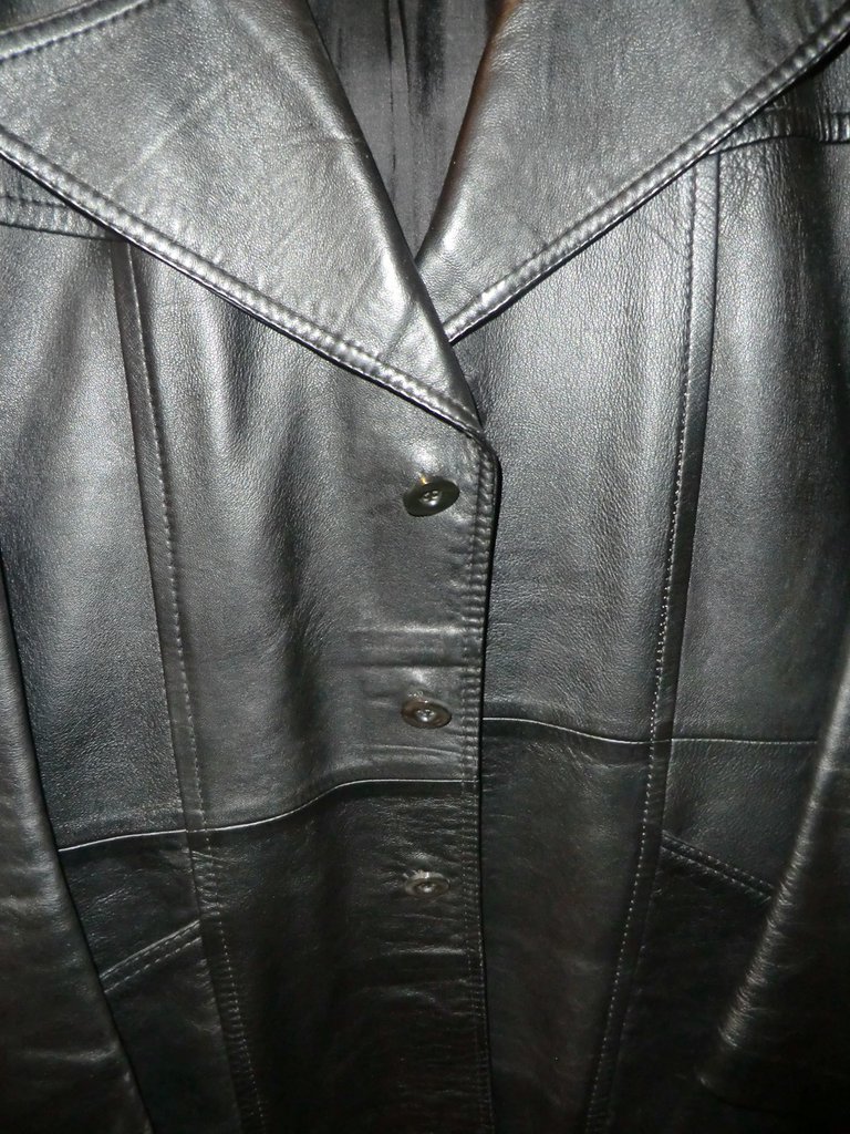 Blouson Homme En VRAI CUIR - Marque Vera Pelle - Taille 48/50 IT - Occasion En Très Bon État