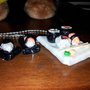 Collana e orecchini sushi