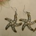 Orecchini pendenti con stelle marine e perle – Ilaria