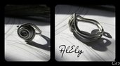 C63 anello wire "Rosa di Pietra"