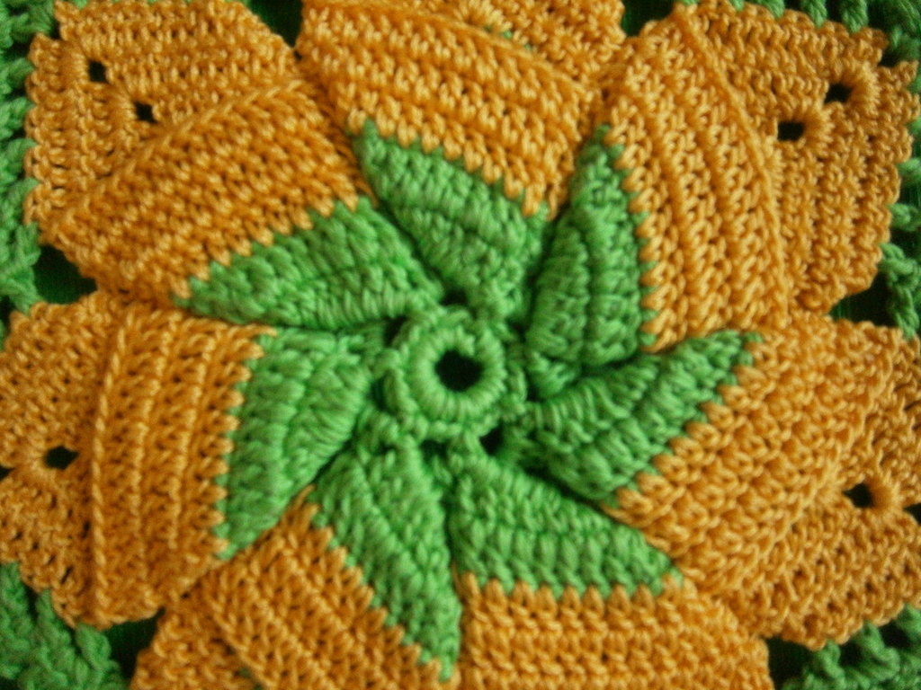 Set Di 6 Sottopentola In Cotone Boho - 1 Grande (30 Cm) E 5 Piccoli (17,8 Cm) Per Pentole E Piatti Caldi, Assorbenti