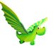 Draghetto verde da appendere, muove le ali con un semplice gesto