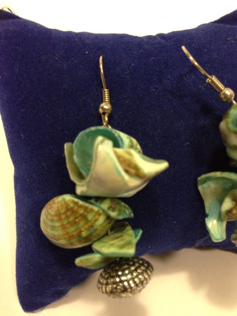 Funky Ocean Orecchini Pendenti In Acrilico: Meduse, Conchiglie E Corallo, Gioielli Mare Per Donne - 2