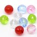 perle in acrilico sfaccettate 8 mm colori mix