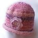 Pink and Purple girl hat