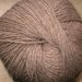 Bolero in BEIGE- WHITE- short sleeves and crochet borders with Luxury Silk-Mohair