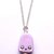 collana ghiacciolo kawaii viola pastello total handmade