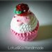 Cupcake Fior di Fragola Amigurumi