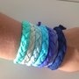 BRACCIALE ELASTICO FETTUCCIA LYCRA A TRECCIA