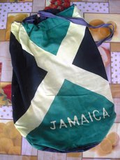 Sacca jeans jamaica flag