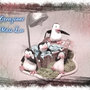 Cake Topper I Pinguini di Madagascar in pasta di mais