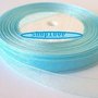 nastro di organza larghezza 12mm - colore azzurro