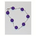 Bracciale elegante con catena e perle di fimo. mod. b01