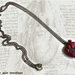 Collana in bronzo con cuore anatomico creato a mano in fimo steampunk 
