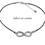 Collana Infinito In Argento 925 Con Zirconia Cubica, Regalo Per Suocera Da Nuora O Genero, Con Biglietto E Confezione Regalo