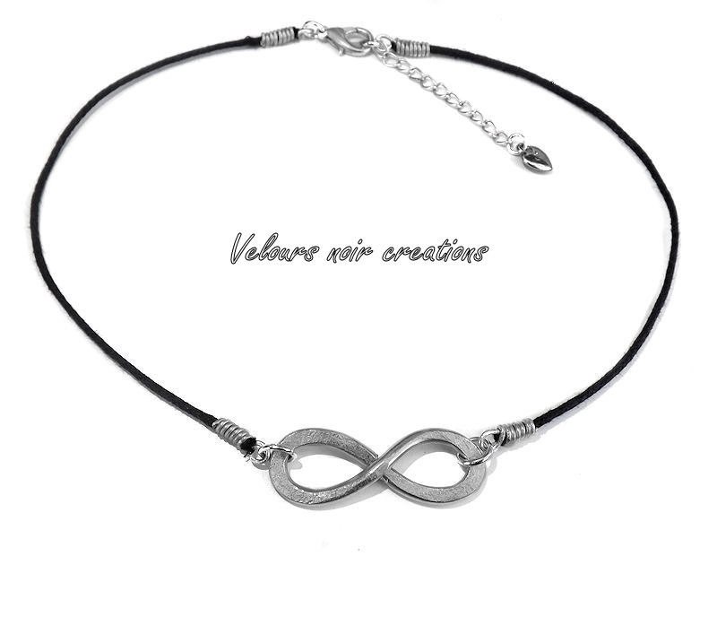 MicLee Collana Donna Infinito Con Zirconi E Stella – Argento 925, Catena 40+4 Cm, Regalo