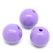 20 perle Distanziatori Sfere in Acrilico Viola 10mm Dia Foro:1.8mm 