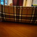 Fondo alto tessuto lana scozzese per borse in fettuccia