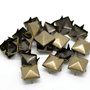 200 Borchie Sfuse a Rivetto Piramide Stud Color Bronzo 