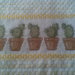 Asciugapiatti con cactus