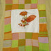 Trapunta lana patchwork