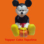 Topper Cake in Pasta di Zuccchero realizzato a mano