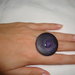anello bottone viola!
