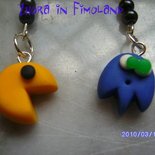 Orecchini Halloween A Forma Di Fantasma, Pendenti, Metallo, 4 Cm, Per Donna