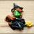 Ciondolo in fimo Elphaba (Wicked)