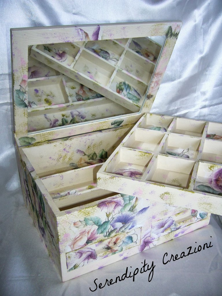 Grande portagioie per donne e uomini, portagioie in velluto con serratura e cassetti, espositore a 3 ripiani, scomparti diversi per collane, bracciali, orecchini, anelli e orologi (rosa