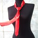Cravatta signore rosso 