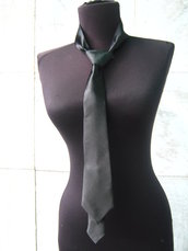 Donne Cravatta nera 