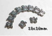 CHARMS IN SILVER PLASTIC  - 10PCS
