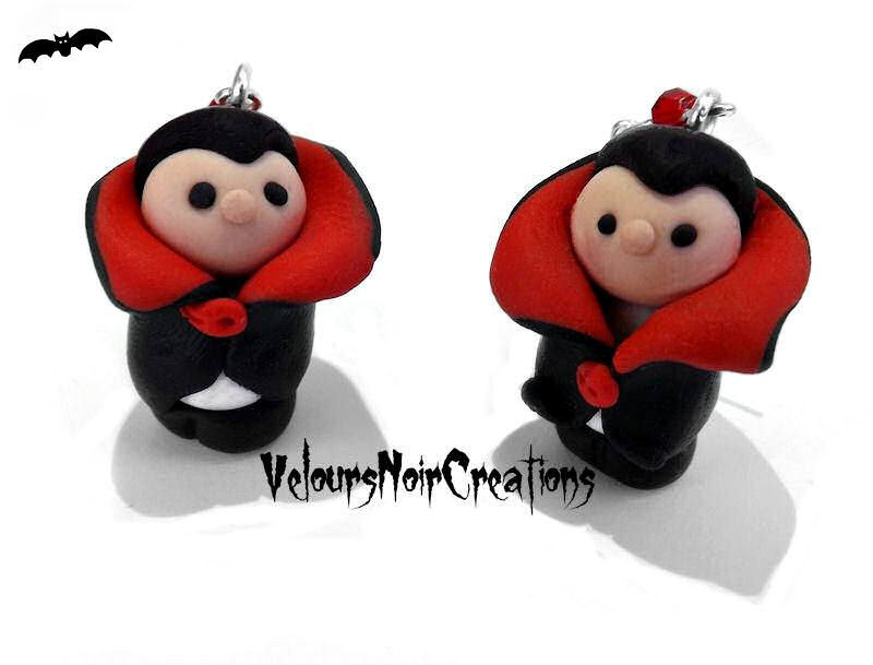 Orecchini A Tema Halloween Per Donna, Design A Forma Di Lama, Colore Arancione E Nero, Acrilico E Acciaio Inox, Accessori Spaventosi Per Feste - 4