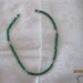 Collana di perline dure  avventurina colore verde