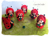 Coccinelle in fimo