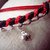 bracciale doppio in corda e catena con charms