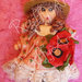 Bambolina in pasta di mais “My Country Dolls – Miss Poppy”
