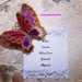 Farfalle tridimensionali 3D per Tableau matrimonio e bomboniere
