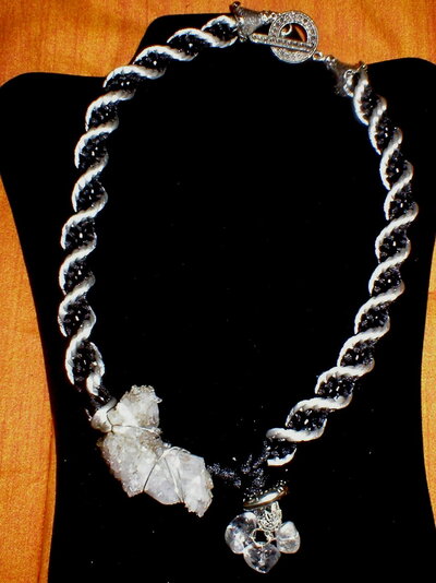 Collana Rana Con Cristalli E Zirconi - Gioiello Boho Vintage In Lega Dorata, Regalo Originale Per Donna