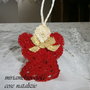                                                           angioletto rosso crochet