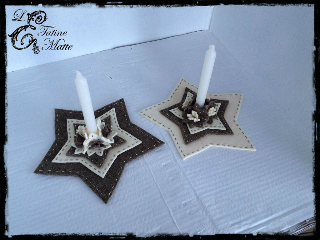 Portacandele In Ceramica Danilovo Per Candele Sottili - Design Moderno Bianco Per Casa E Eventi