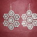 ORECCHINI MACRAME' Argento