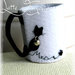 tazzina da caffè - gatto nero