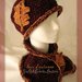 Cappello e Scaldacollo - "Luci d'Autunno" - Completo di accessori di lana, fatto a mano, all'uncinetto.