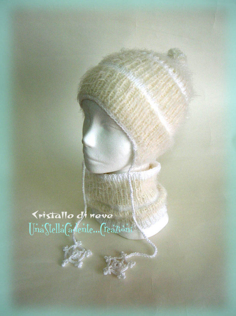 Set Cappello E Scaldacollo Invernale Per Donna – Maglia Calda, Colori Misti, Elastico, Regalo Perfetto Per L'inverno!