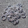 100 anellini brisè 10 mm. nikel free