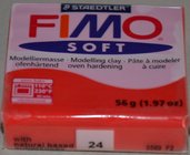 FIMO SOFT ROSSO INDIANO N. 24