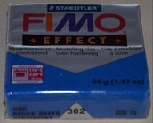 FIMO EFFECT BLU GLITTER N. 302